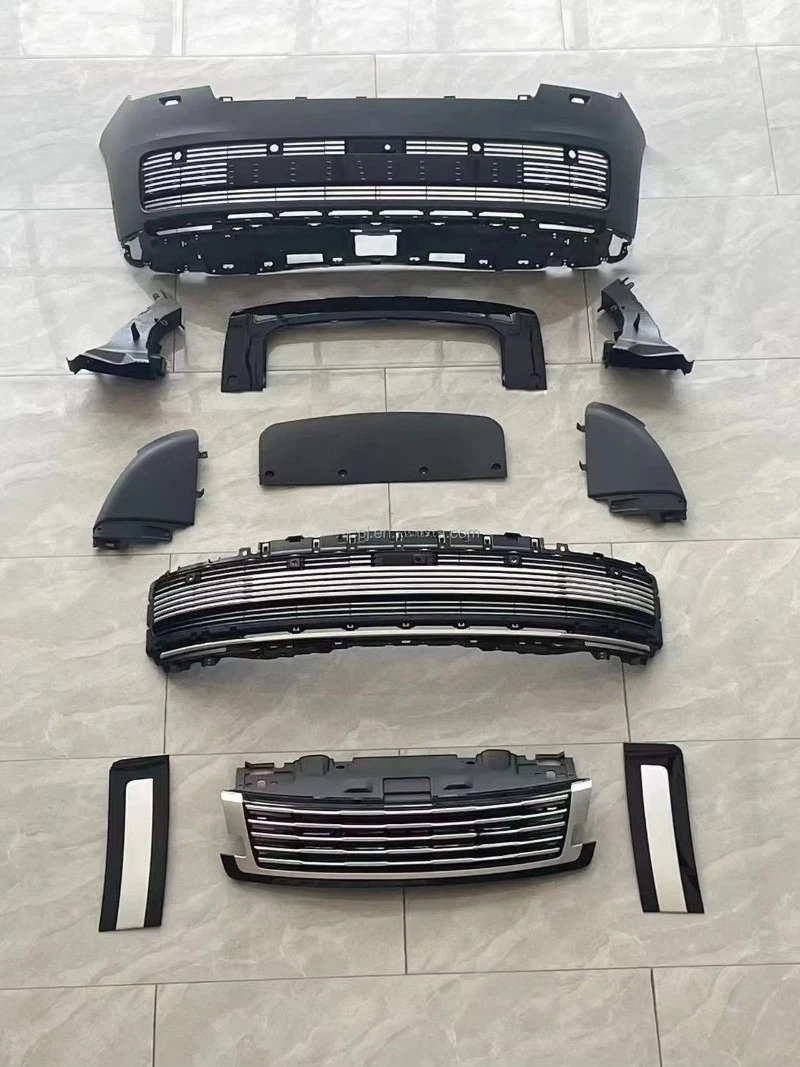 For RR vogue 2023- SV Version Front Bumper Completely With  Side Vent  Base Upgrade to High  Body Kit